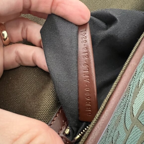 Fendi x Sara Coleman 2021 FF Fisheye baguette - Picture 7 of 9